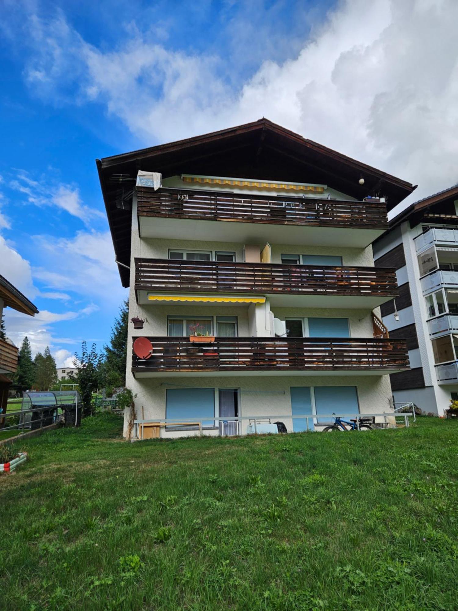 Apartment Klein Matterhorn - Haus Miranda Täsch Eksteriør billede